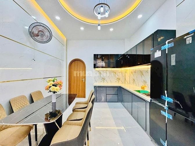 Ngộp!Bán nhà 50m2 Nguyễn Thị Nhuần,Q12 xây 3 tầng. Gần cầu Đất Sét