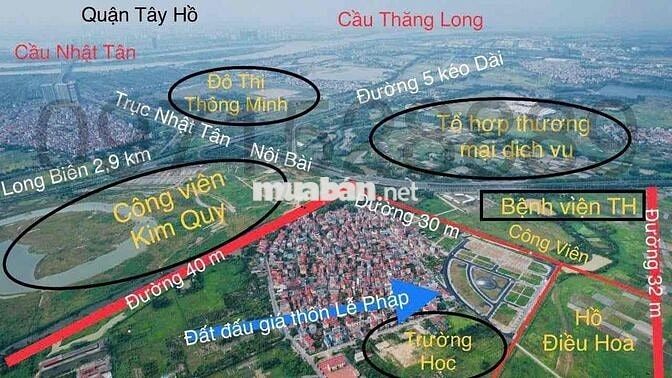 đất đẹp gần cầu nhật tân, công viên kim quy, tháp tài chính