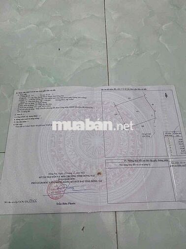 Gia đình cần bán lô đất đsh ngang 5 dài 20 trong khu dân cư đông đúc