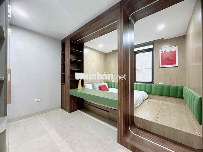 ❌NGUYỄN LAM, 5 TẦNG, Ô TÔ ĐỖ CỔNG, FULL NỘI THẤT THEO PHONG CÁCH NHẬT