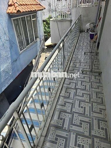 Bán nhà hẻm Âu Cơ, ngang 3,7m, dài 7m, chỉ