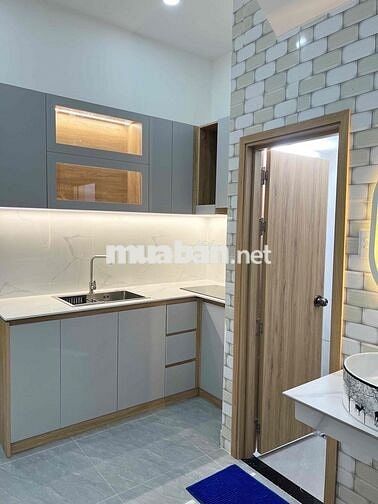 Nhà đẹp siu mới tặng nội thất ở hẻm Nguyễn Văn Công
