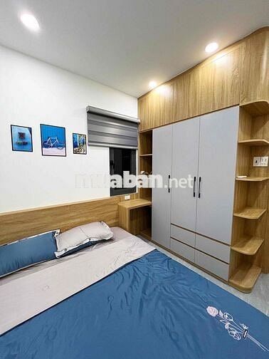 Nhà đẹp siu mới tặng nội thất ở hẻm Nguyễn Văn Công