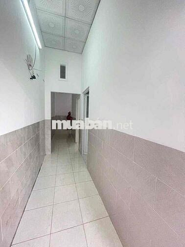 Cho thuê nhà trệt nguyên căn 4,5x17m 2phòng hẻm gần Chợ Bà Bộ QL91B