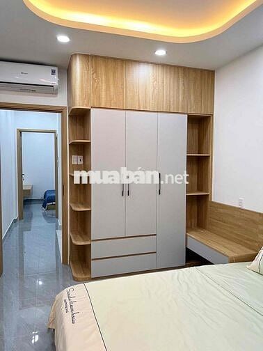 Nhà đẹp siu mới tặng nội thất ở hẻm Nguyễn Văn Công
