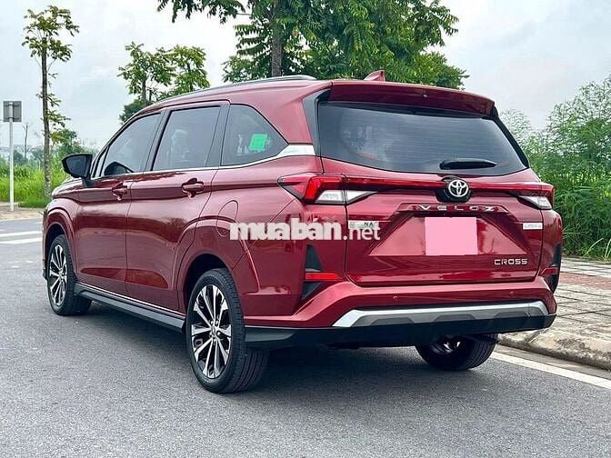 Toyota Veloz Top sx 2022 màu đỏ bản full kịch