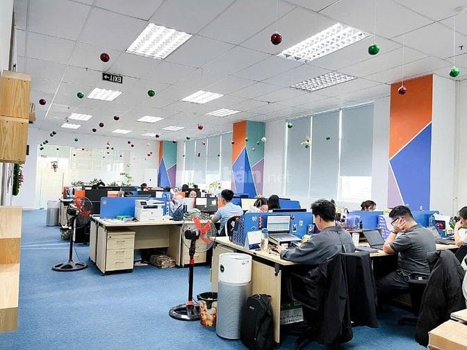 Cho thuê VP Genaralexim,130 Nguyễn Đức Cảnh:230m2, full nội thất,39tr