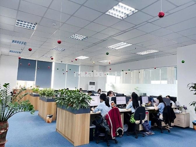 Cho thuê VP Genaralexim,130 Nguyễn Đức Cảnh:230m2, full nội thất,39tr