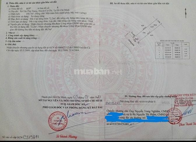Còn duy nhất 1 lô giá ngộp tại đường 89,Tân Phú Trung,Giá:530tr, 140m2