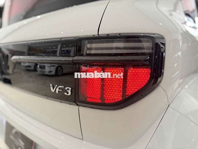 Vinfast VF3 Mua pin 2025, odo 550, độ sẵn 60tr.