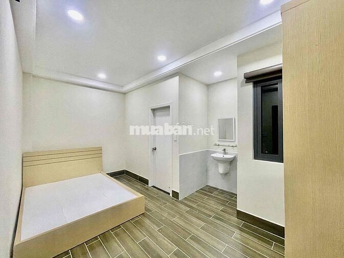 NHÀ PHỐ MỚI XÂY 100% 1Trệt, 1LỬNG,3LẦU, 5PN, 5WC FULL NỘI THẤT