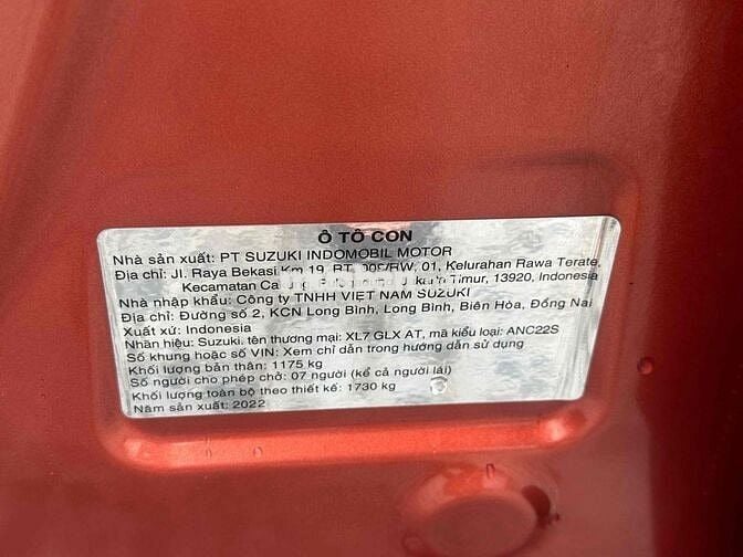 Suzuki XL 7 2022 GLX AT - 63000 km