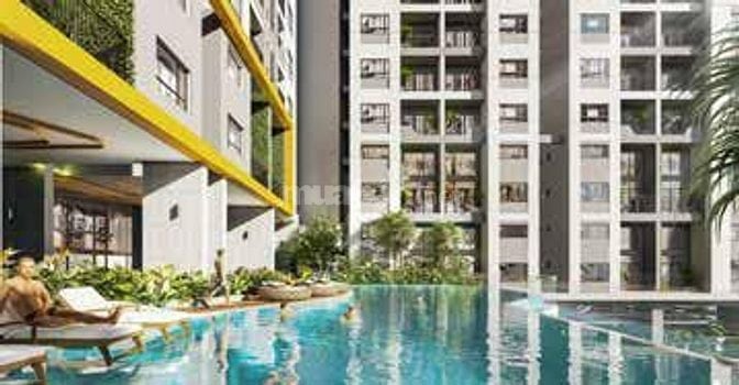 Bán căn hộ 02 Pn 02 Wc 03 mặt thoáng nhà mới ở ngay, đã có sổ hồng.
