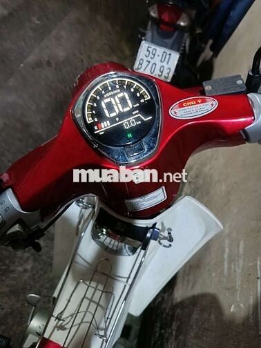 Xe 50cc  DETECH xe máy 2 bánh màu đỏ