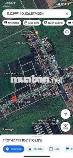 mt bùi thị điệt ngay trung tâm xã. 10*50 giá 5,6tỷ