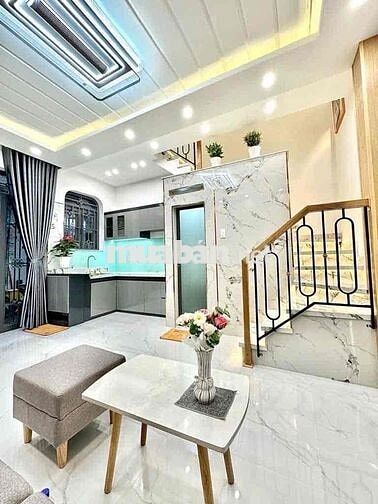 💥 Nhà 2 tầng đường BÙI QUANG LÀ phường 12 quận Gò Vấp dtsd 46 hẻm 3m