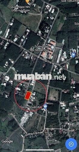Bán đất xã Nhuận Đức, Củ Chi, DT 100m*26m, đường nhựa 7m, QH đất ONT
