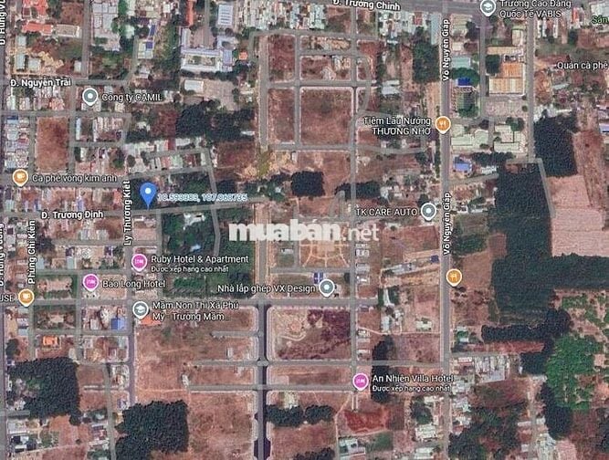 Lô đất hiếm DT lớn 1900 ngay góc ngã tư Nguyễn Thị Định - Trương Định
