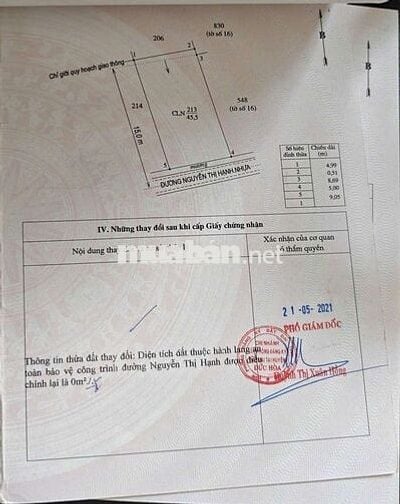 Chính chủ cần bán đất gần dự án Vingroup