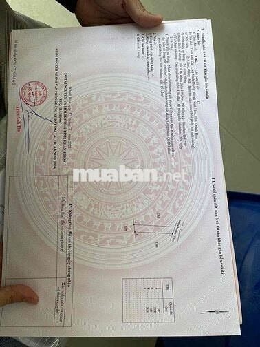 Cần tiền bán gấp 2 lô đất liền kề ngay trung tâm Ninh Phụng Ninh Hoà