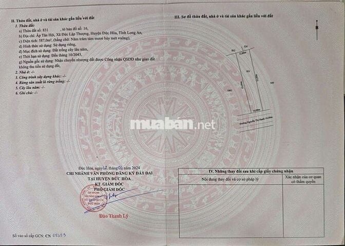 Chính chủ cần bán đất gần dự án Vingroup