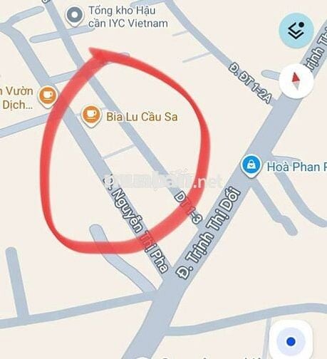 Đất Thổ Cư Mặt Tiền 10m - 122m2 Nở Hậu - 5 Tỷ