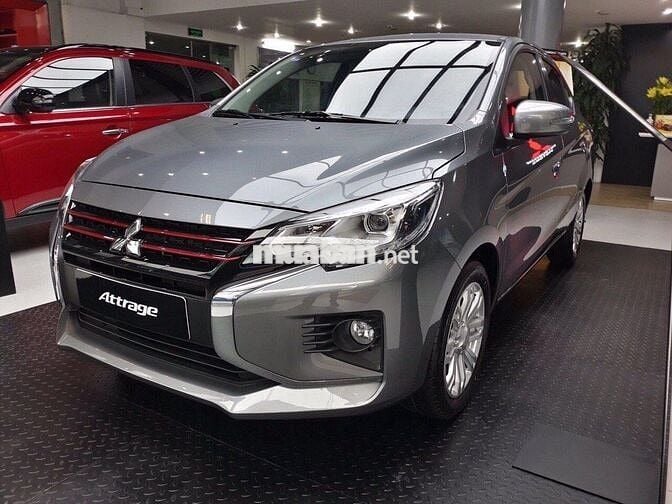 Ưu đãi Tồn kho XÁM + ĐỎ,  Attrage CVT số tự động