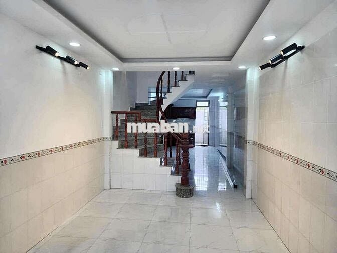 NHÀ 3 TẦNG BTCT MỚI ĐẸP, 104M2, MT ĐƯỜNG NHỰA TTN, GIÁ RẺ CHỈ 5.25 TỶ
