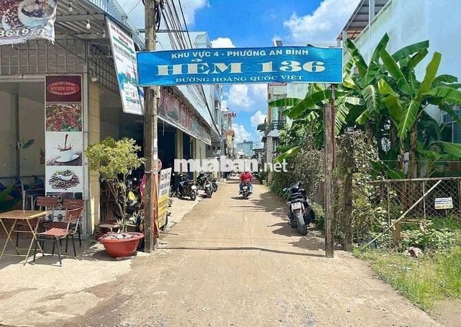 CHO THUÊ NHÀ MỚI ĐẸP - TRỤC CHÍNH HẺM 136 HOÀNG QUỐC VIỆT , NINH KIỀU