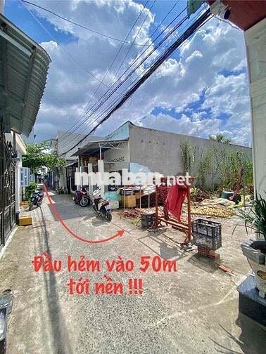 Bán nền hẻm nhánh liên tổ 12-20 trục chính hẻm 160A1. Cách lộ lớn 70m