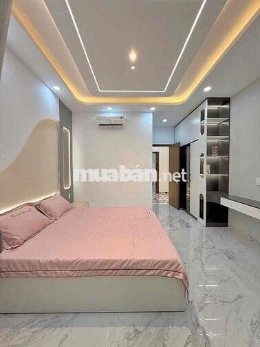 BÁN NHÀ PHỐ ĐẸP FUN NỘI THẤT, NHÀ 3LẦU ,4 PN , DT :4*14 , TX25 Q12