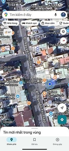 Nhà mặt tiền đường 42 sau lộ giới 2 mặt tiền Nguyễn Thị Thập