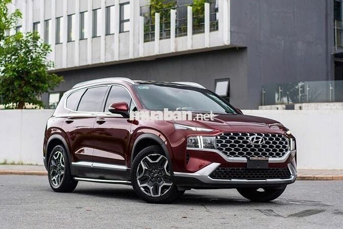 Hyundai Santa Fe 2021 2.2 Dầu cao cấp - 50000 km