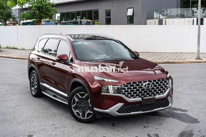 Hyundai Santa Fe 2021 2.2 Dầu cao cấp - 50000 km
