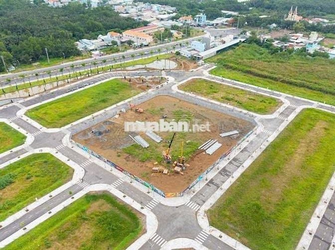 Đất nền mặt tiền Long Hậu - Sổ sẵn - Giá chỉ 1 tỷ 580