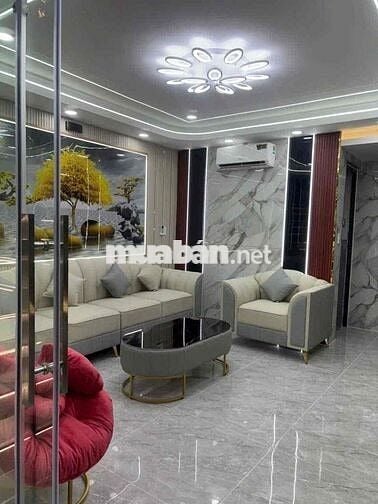 BÁN NHÀ PHỐ Q12 , CÓ THANG MÁY. NHÀ 3 LẦU 5 PN , DT:4,5*19