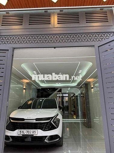 BÁN NHÀ PHỐ Q12 , CÓ THANG MÁY. NHÀ 3 LẦU 5 PN , DT:4,5*19
