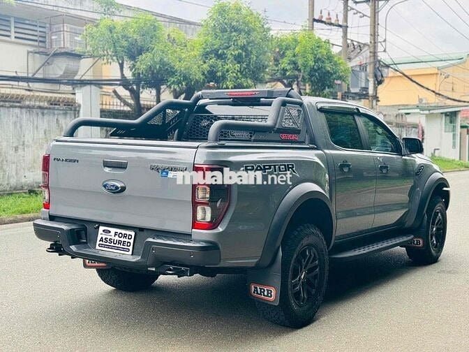 Ford Ranger 2022 Raptor nhập Thái Lan Xám Xi Măng
