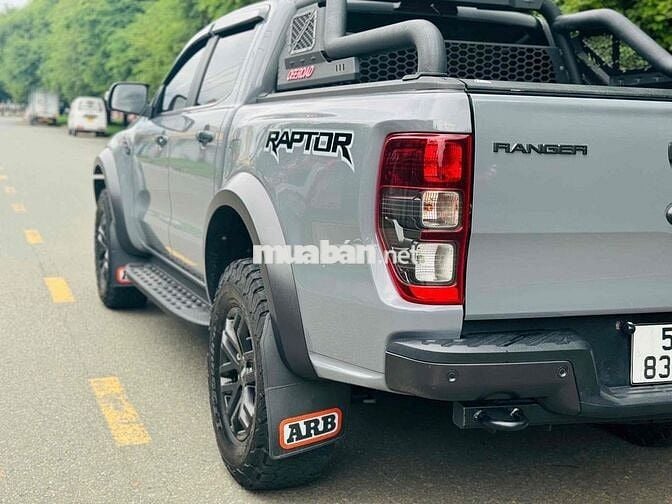 Ford Ranger 2022 Raptor nhập Thái Lan Xám Xi Măng