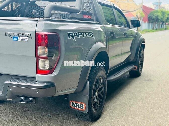 Ford Ranger 2022 Raptor nhập Thái Lan Xám Xi Măng