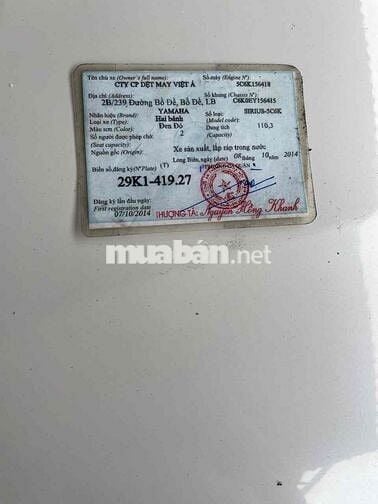 Nhà dư xe cần bán