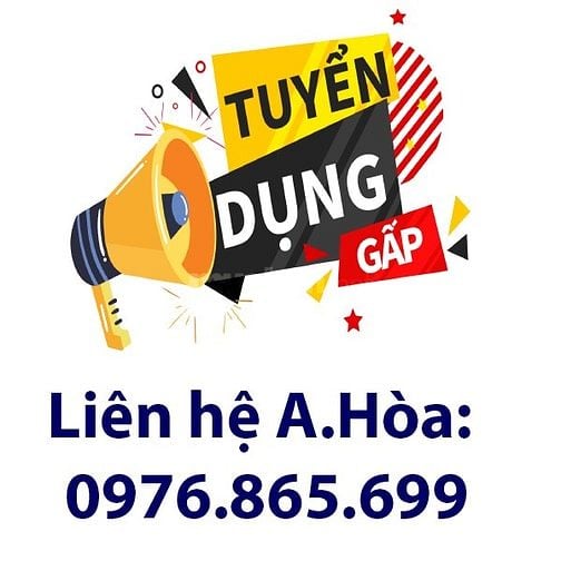 CTY DR.HUY TUYỂN GẤP- ĐI LÀM NGAY- 5 LAO ĐỘNG PHỔ THÔNG