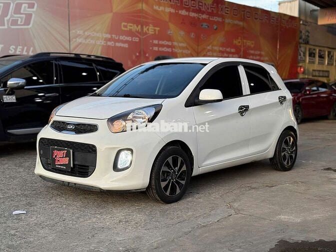 Kia Morning 2019 1.0 MT, số sàn,màu trắng,77000 km