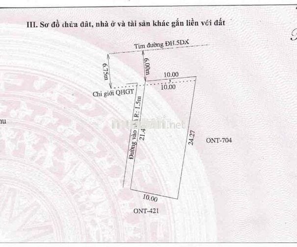 [ Chính Chủ ] Bán Đất Duy Thành