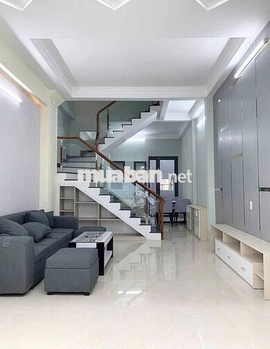 Cần cho thuê nhà mới full nội thất HXH 128/6A Lê Văn Duyệt P.1 Q.BT