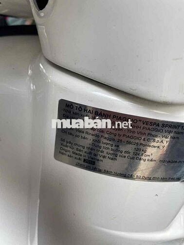 chính chủ bán vespa
