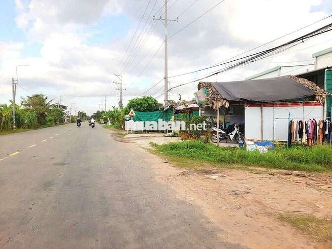Chỉ 1 tỷ sở hữu 232m2 đất thỏ 2 mặt tiền ngay KCN An Nhựt Tân