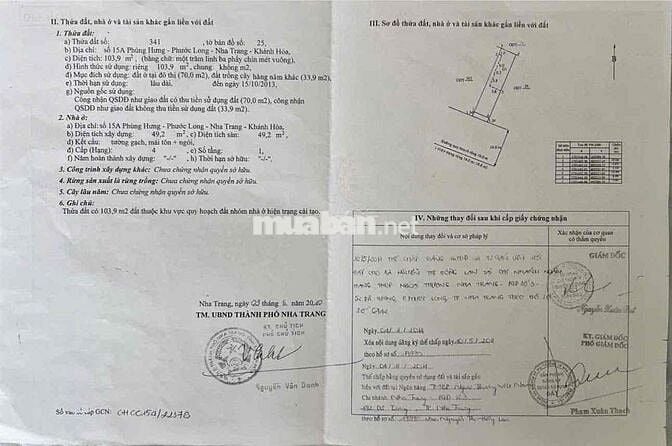 Bán Nhà Đường Phùng Hưng Phước Long Nha Trang