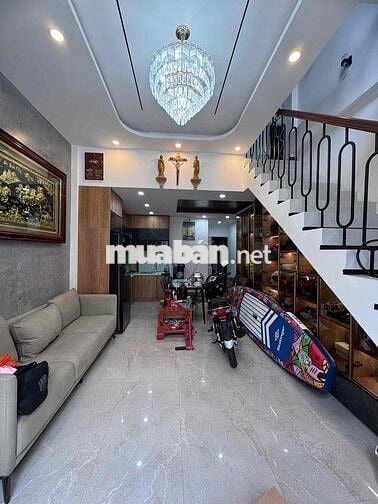 NHÀ 4 TẦNG MỚI KEN - TIỂU LA - HOÀ CƯỜNG - GIÁ CHỈ 4,95 TỶ