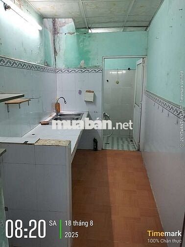 Nhà nguyên căn cho thuê dt 7×6 nở hậu trệt 1 lầu 1pn kín 1pn hở 1wc